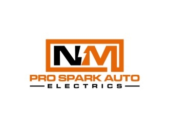 N.M. Pro Spark Auto Electrics logo design by agil