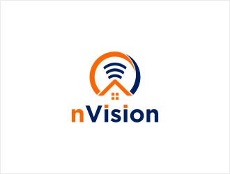 nVision logo design by bunda_shaquilla