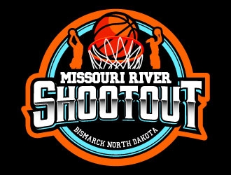 Missouri River Shootout logo design by daywalker