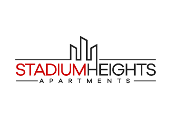 Stadium Heights Apartments logo design by Andrei P
