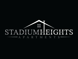 Stadium Heights Apartments logo design by sanworks