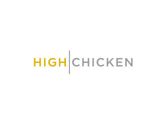 High Chicken  logo design by bricton