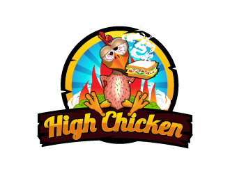 High Chicken  logo design by yans