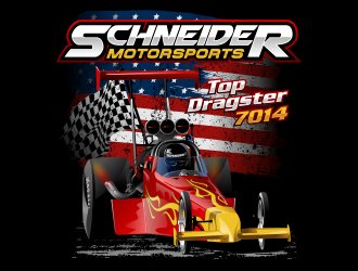 Schneider Motorsports logo design by Panara