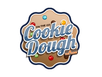 On The Go Cookie Dough logo design by MarkindDesign