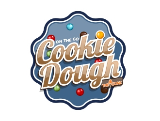 On The Go Cookie Dough logo design by MarkindDesign