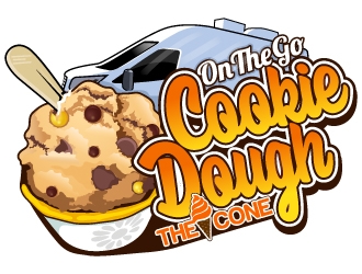 On The Go Cookie Dough logo design by Suvendu
