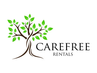 Carefree Rentals logo design by jetzu