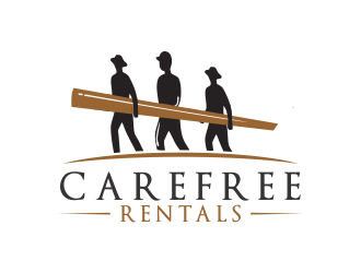 Carefree Rentals logo design by akhi