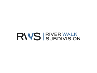 River Walk Subdivision logo design by ellsa