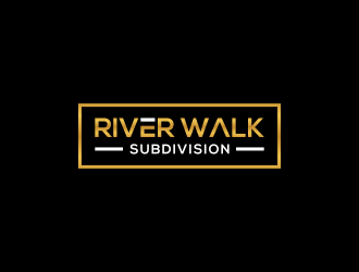 River Walk Subdivision logo design by N3V4