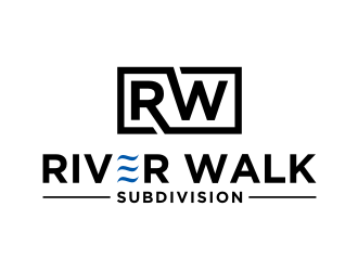 River Walk Subdivision logo design by kartjo