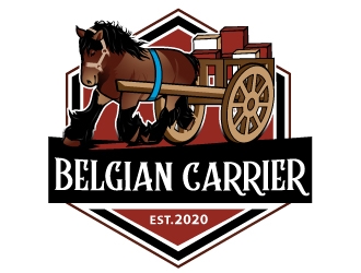Belgian Carriers logo design by Suvendu