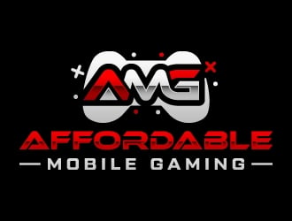 AFFORDABLE MOBILE GAMING logo design by akilis13