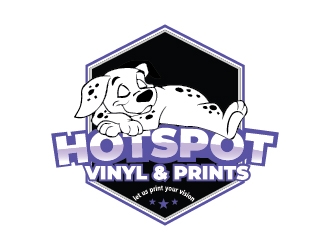 Hotspot Vinyl & Prints                   logo design by Shailesh