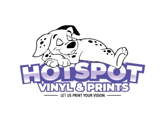Hotspot Vinyl & Prints                   logo design by Shailesh