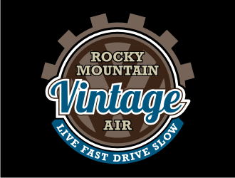 Rocky Mountain Vintage Air  logo design by GemahRipah