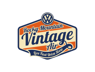 Rocky Mountain Vintage Air  logo design by Panara