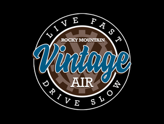 Rocky Mountain Vintage Air  logo design by kunejo