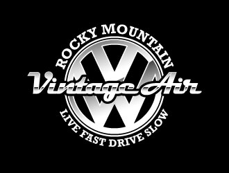 Rocky Mountain Vintage Air  logo design by daywalker