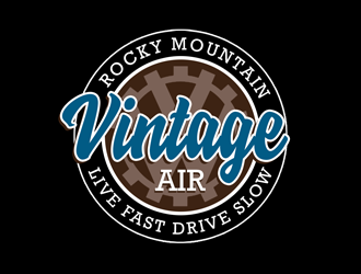 Rocky Mountain Vintage Air  logo design by kunejo