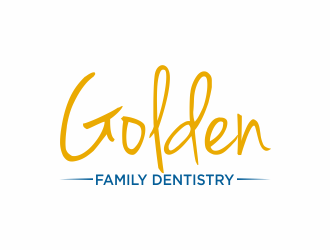 Golden Family Dentistry logo design by exitum
