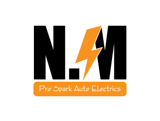 N.M. Pro Spark Auto Electrics logo design by Inlogoz