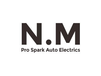N.M. Pro Spark Auto Electrics logo design by Girly