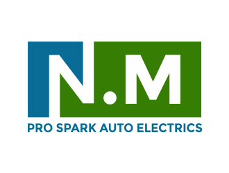 N.M. Pro Spark Auto Electrics logo design by Girly