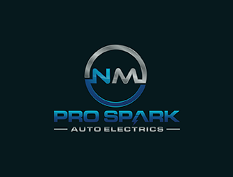 N.M. Pro Spark Auto Electrics logo design by ndaru