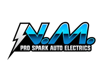 N.M. Pro Spark Auto Electrics logo design by daywalker