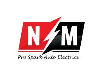 N.M. Pro Spark Auto Electrics logo design by sanworks