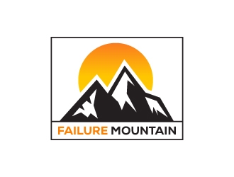 Failure Mountain logo design by aryamaity