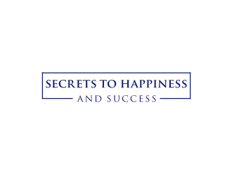 Secrets to happiness and success logo design by Susanti