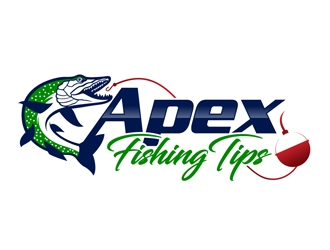 Apex Fishing Tips logo design by DreamLogoDesign