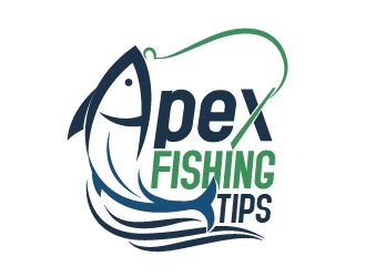 Apex Fishing Tips logo design by KreativeLogos
