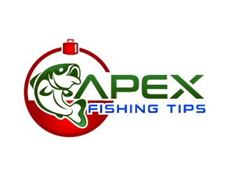 Apex Fishing Tips logo design by Suvendu