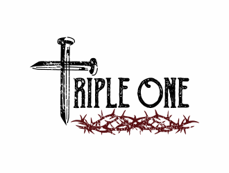 Triple One  logo design by hidro