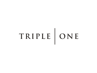 Triple One  logo design by superiors