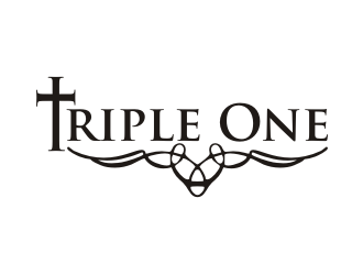 Triple One  logo design by rief