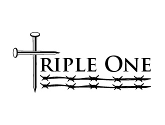 Triple One  logo design by cybil