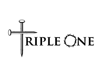 Triple One  logo design by cybil