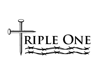 Triple One  logo design by cybil