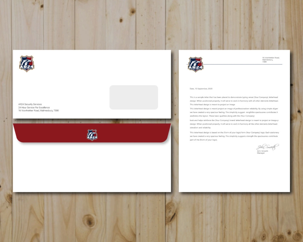 AR24 logo design by Boomstudioz