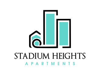 Stadium Heights Apartments logo design by JessicaLopes