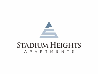 Stadium Heights Apartments logo design by Ibrahim