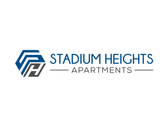 Stadium Heights Apartments logo design by cintoko