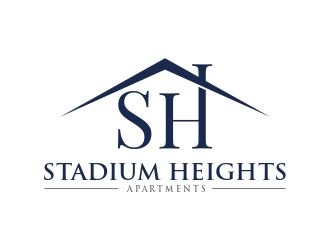 Stadium Heights Apartments logo design by berkahnenen