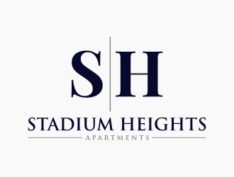 Stadium Heights Apartments logo design by careem