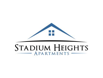 Stadium Heights Apartments logo design by akhi